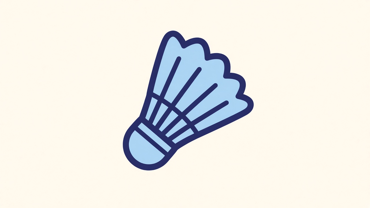 Badminton illustration