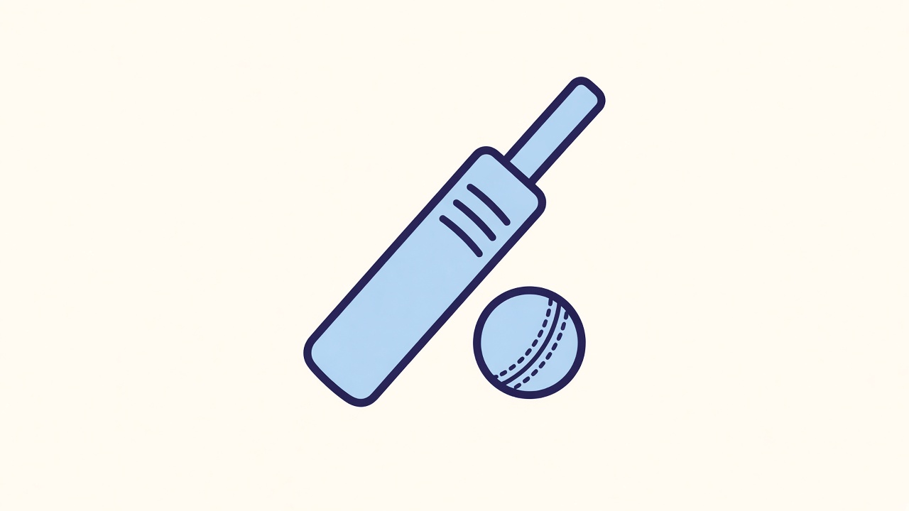 Cricket illustration