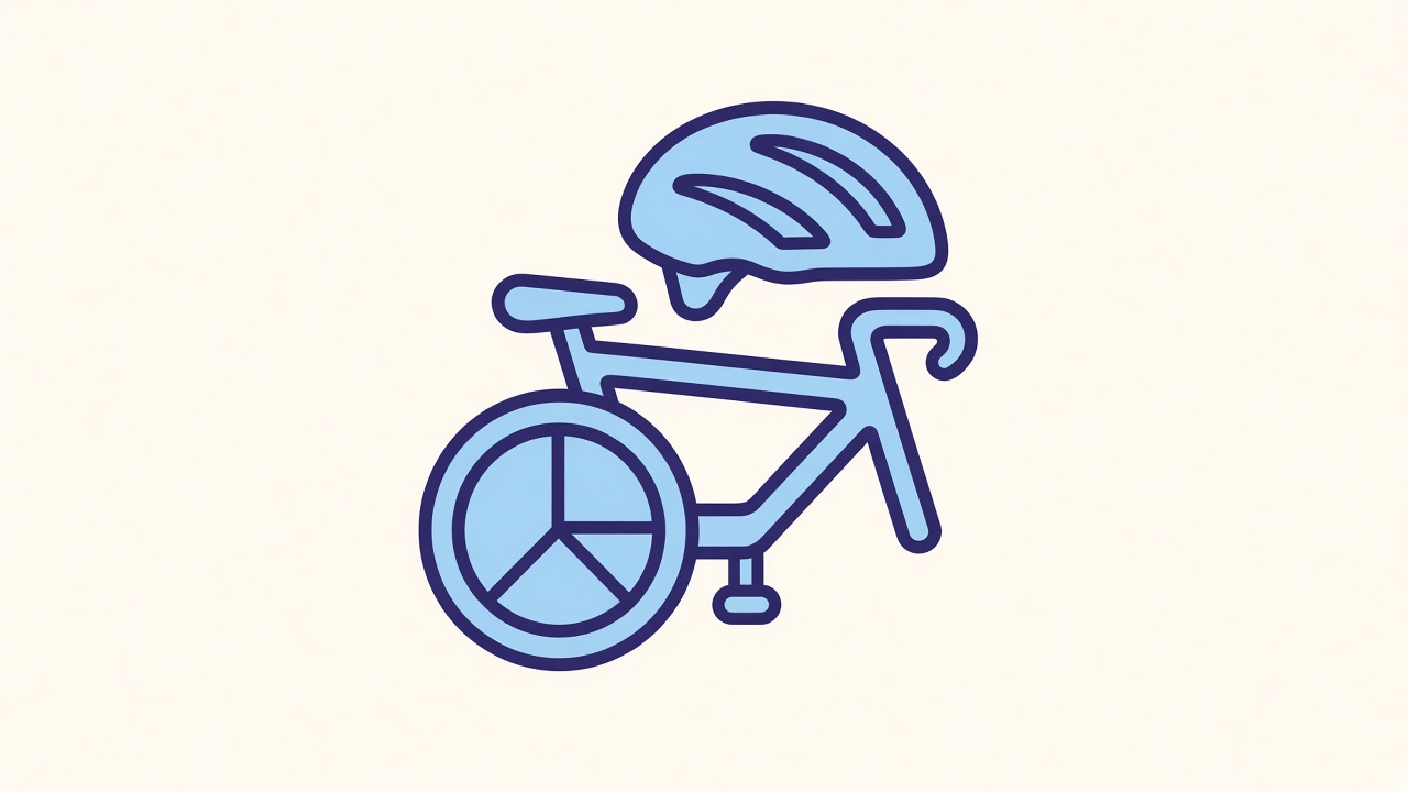 Cycling illustration