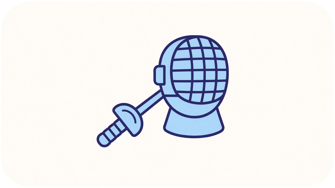 Fencing illustration