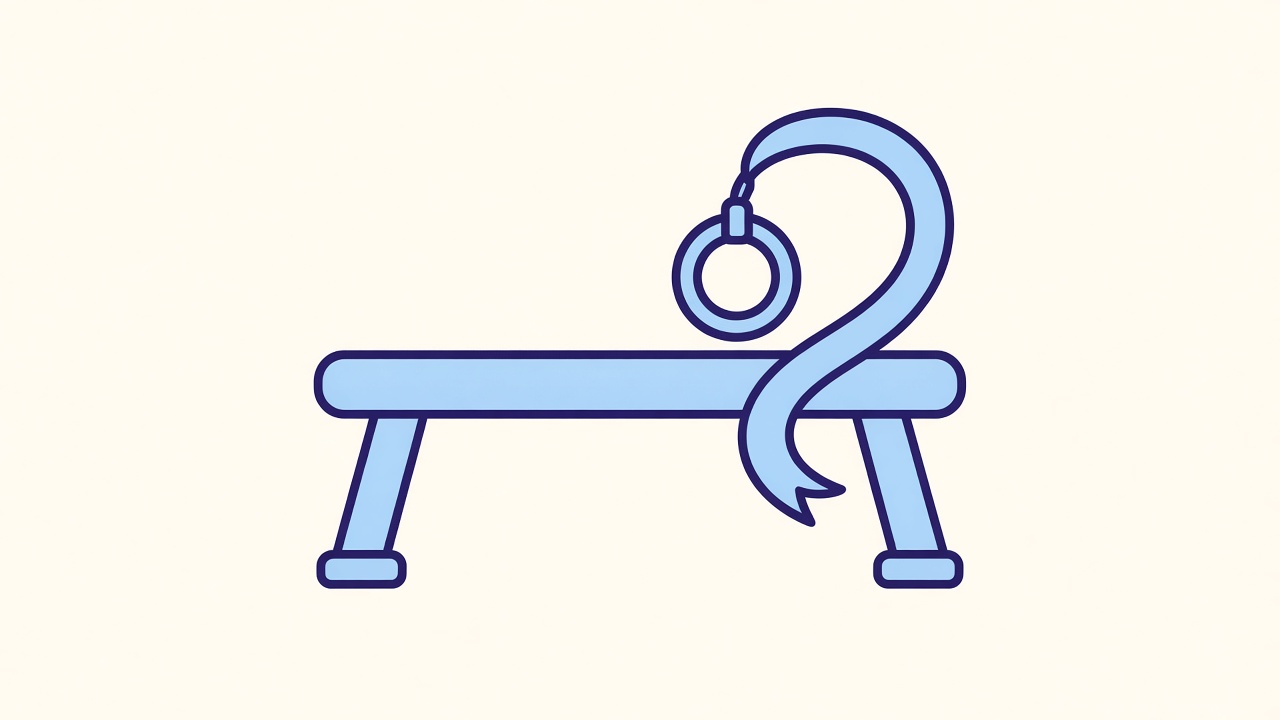 Gymnastics — Artistic illustration