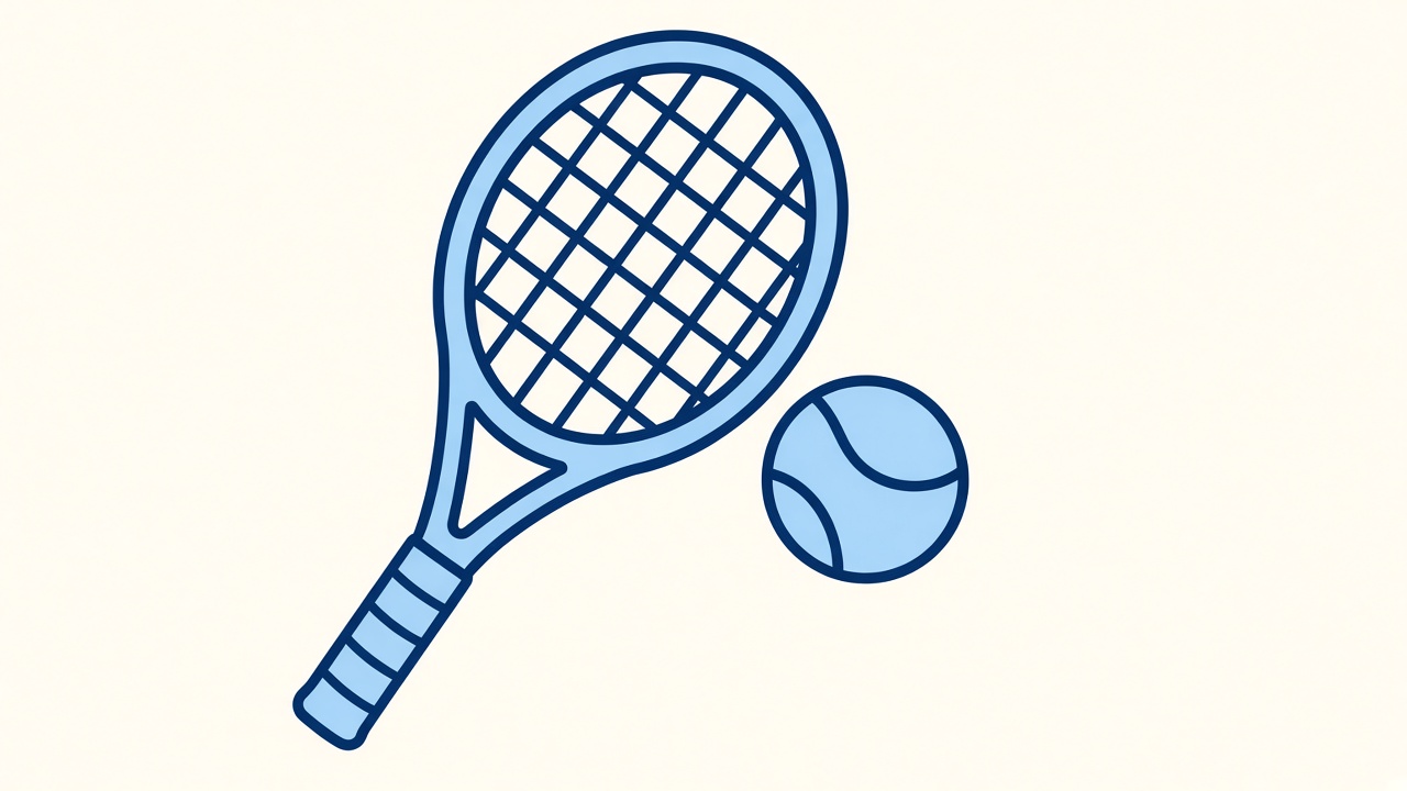 Tennis illustration
