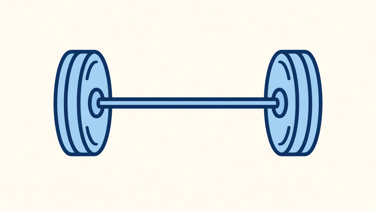 Weightlifting illustration